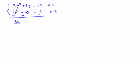 use-the-elimination-method-to-find-all-solutions-of-the-system-of-equations-leftbeginarrayl-3-x2-4-y