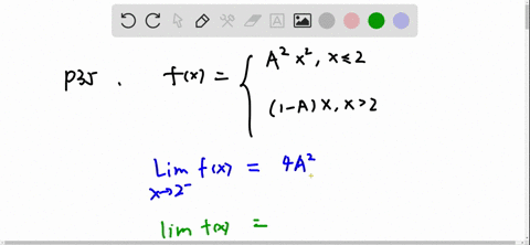 let-fxleftbeginaligned-a2-x2-x-leq-2-1-a-x-x2-endalignedright-for-what-values-of-a-is-f-continuous-a