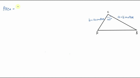 find-the-area-of-the-triangle-having-the-given-measurements-round-to-the-nearest-square-unit-c102cir