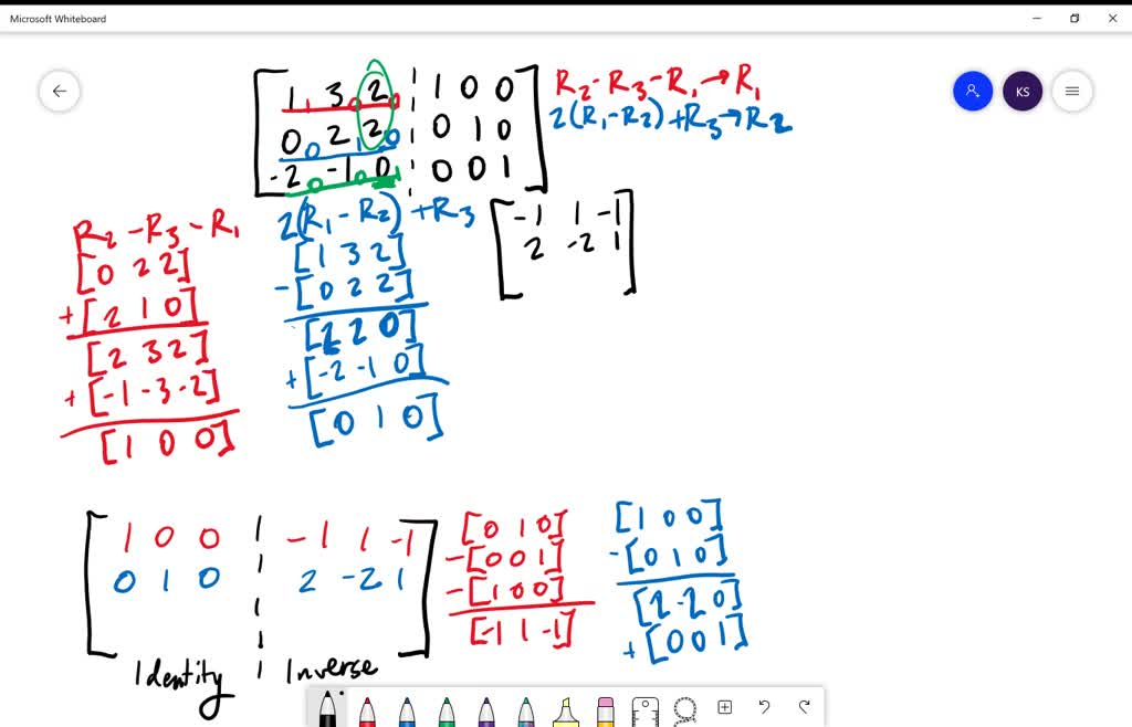 Find the inverse of the matrix and verify that A^…