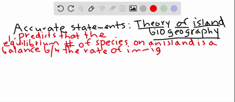 the-theory-of-island-biogeography-a-predicts-that-the-equilibrium-number-of-species-on-an-island-is-