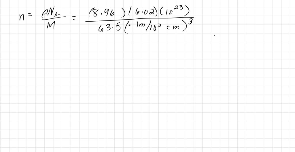 SOLVED The element copper crystallizes in face centered cubic