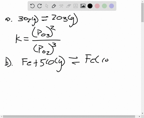 write-cquilibrium-constant-expressions-for-these-rcactions-for-gases-use-cither-pressures-or-concent