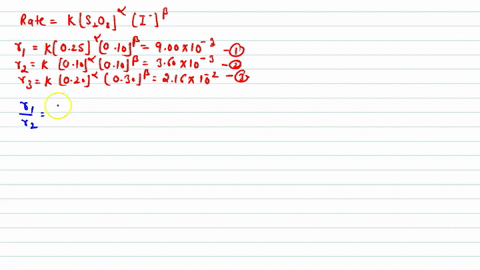 the-following-set-of-data-was-obtained-by-the-method-of-initial-rates-for-the-reaction-mathrms_2-m-2