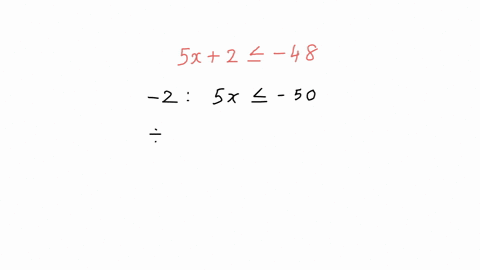 solve-each-inequality-give-the-solution-set-using-interval-notation-see-examples-8-and-9-5-x2-leq-48