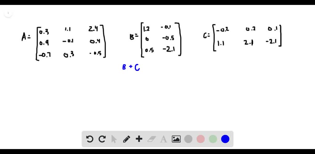 SOLVED: 'Build matric (2x2) operation such as addition, subtraction and ...