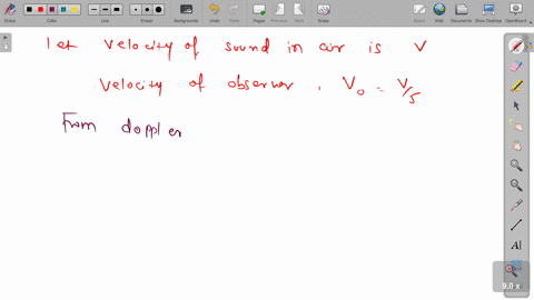 an-observer-moves-towards-a-stationary-source-of-sound-with-velocity-one-fifth-of-the-velocity-of--2