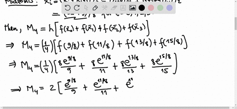 round-off-your-calculations-to-four-decimal-places-estimate-int_12-fracexx-d-x-by-a-the-midpoint-e-2