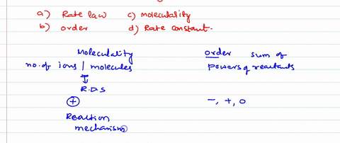 which-of-the-following-isare-experimentally-determined-a-rate-law-b-order-c-molecularity-d-rate-cons