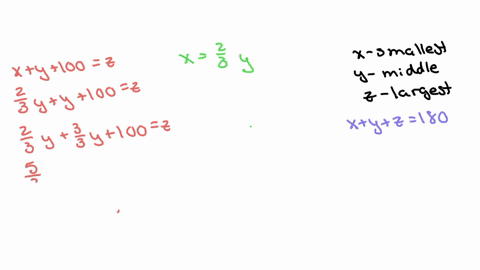 the-measure-of-the-largest-angle-in-a-triangle-is-100circ-larger-than-the-sum-of-the-measures-of-the