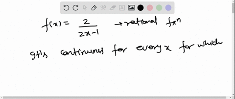 find-the-values-of-x-for-which-each-function-is-continuous-fxfrac22-x-1-2
