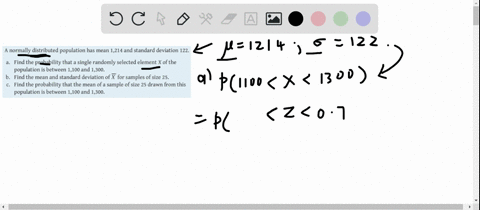 a-normally-distributed-population-has-mean-1214-and-standard-deviation-122-a-find-the-probability-th