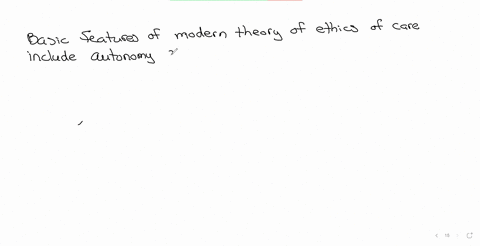 what-are-the-basic-features-of-the-ethics-of-care