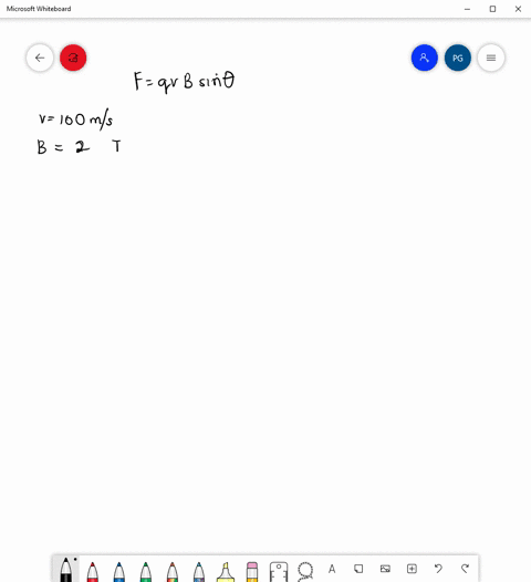 a-proton-travels-at-100-mathrmm-mathrms-in-and-perpendicular-to-a-200-mathrmt-magnetic-field-what-is