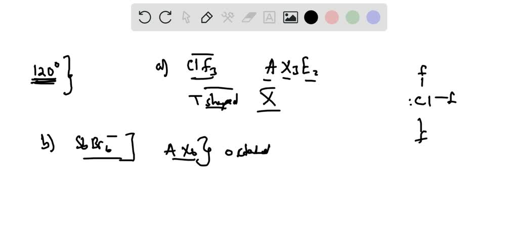 Solved:which Of The Following Species Have 120^∘ Bond Angles? (a) Clfs 