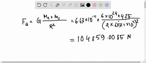 SOLVED:(a) Calculate the magnitude of the gravitational force exerted ...