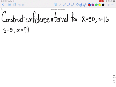 we-have-provided-a-sample-mean-sample-size-sample-standard-deviation-and-confidence-level-in-each--5