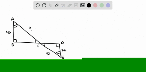first-indicate-which-two-triangles-are-similar-then-find-the-indicated-side-round-your-answer-to-t-4