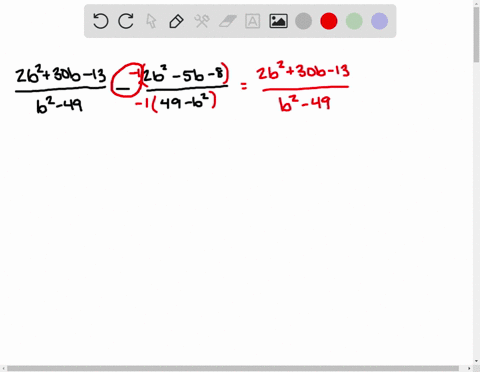 in-the-following-exercises-subtract-frac2-b230-b-13b2-49-frac2-b2-5-b-849-b2