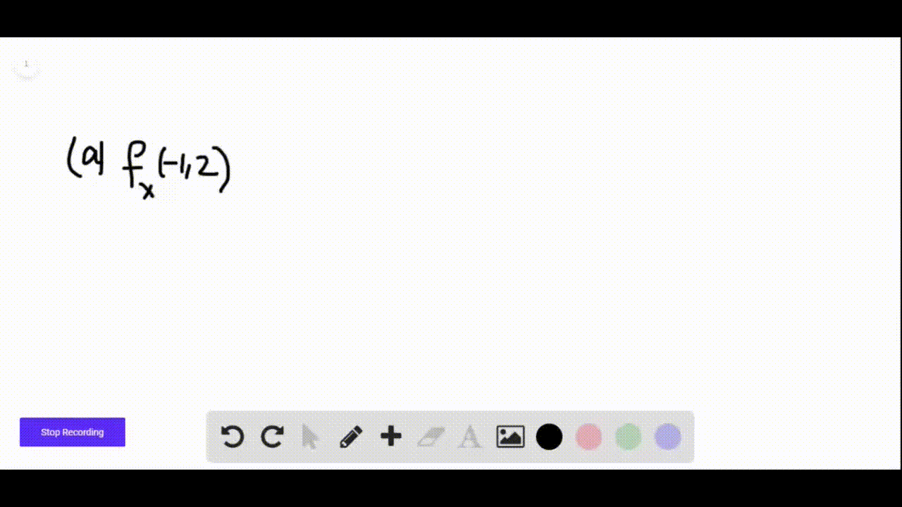 solved-determine-the-signs-of-the-partial-derivatives-for-the-function-f-whose-graph-is-shown