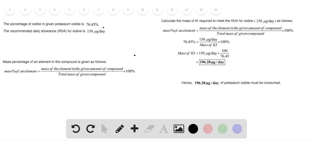 recommended daily amount of iodine