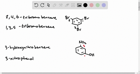 correct-the-following-incorrect-names-a-246-tribromobenzene-b-3-hydroxynitrobenzene-c-para-methylb-3