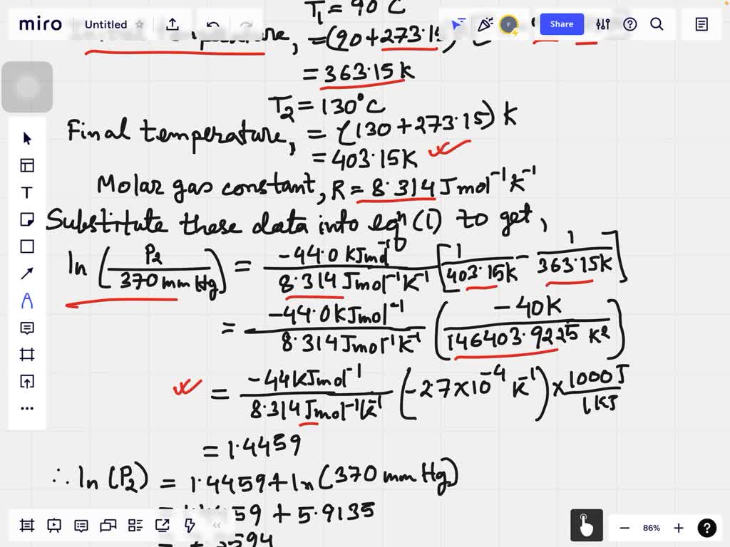 solved-a-liquid-has-a-heat-of-vaporization-of-44-0-kj-mol-and-a-vapor