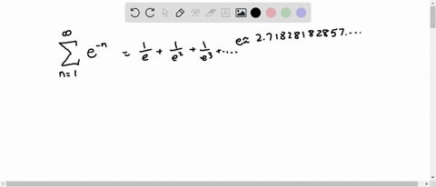 either-use-the-formula-for-the-sum-of-a-geometric-series-to-find-the-sum-or-state-that-the-series--9