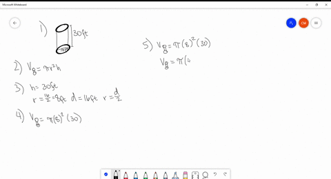 a-silo-which-is-in-the-shape-of-a-cylinder-is-16-mathrmft-in-diameter-and-has-a-height-of-30-mathr-2