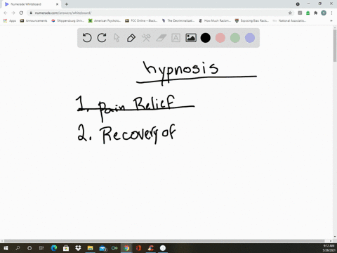 recent-research-most-consistently-supports-the-effectiveness-of-hypnosis-in-which-of-the-following-a