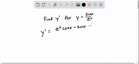 find-y-yfracsin-xex