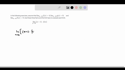 in-the-following-exercises-assume-that-lim-_x-rightarrow-6-fx4-lim-_x-rightarrow-6-gx9-quad-and-li-7