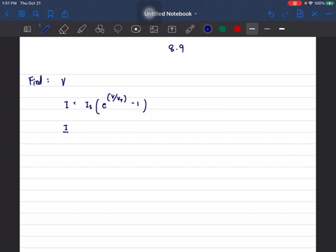calculate-the-applied-reverse-biased-voltage-at-which-the-ideal-reverse-current-in-a-pn-junction-dio