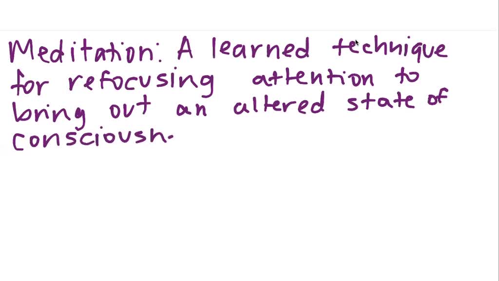 solved-is-a-learned-technique-for-refocusing-attention-to-bring