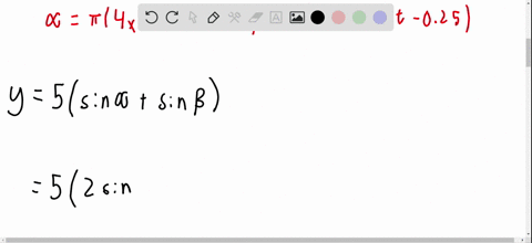a-two-traveling-sinusoidal-waves-are-described-by-the-wave-functions-y_1500-mathrmm-sin-pi400-x-1200