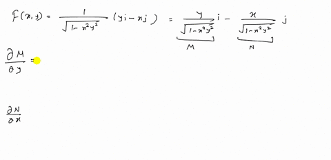 determine-if-the-vector-field-is-conservative-mathbffx-yfrac1sqrt1-x2-y2y-mathbfi-x-mathbfj
