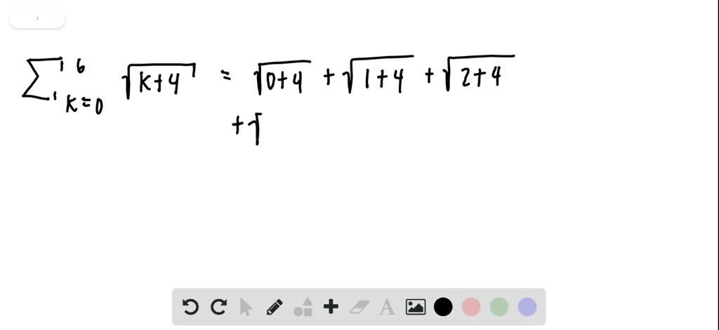 sum to sigma notation calculator