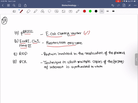 select-the-incorrect-matching-a-pbr322-mathrme-coli-cloning-vector-b-ecori-cla-i-restriction-enzyme-