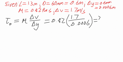 a-lubricant-is-contained-between-two-concentric-cylinders-over-a-length-of-13-mathrmm-the-inner-cyli
