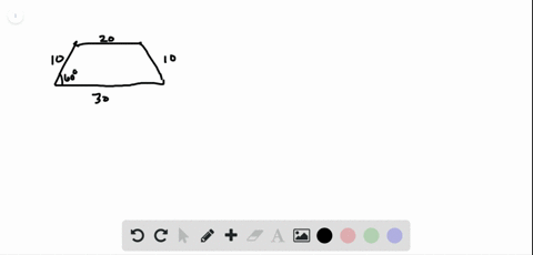 a-garden-is-in-the-shape-of-an-isosceles-trapezoid-the-lengths-of-the-parallel-sides-of-the-garden-a