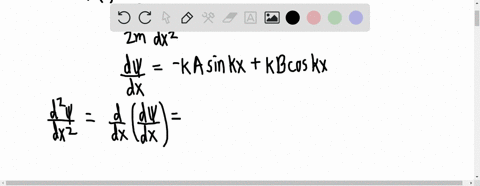 the-wave-function-of-a-quantum-particle-of-mass-m-is-psixa-cos-k-xb-sin-k-x-where-a-b-and-k-are-cons