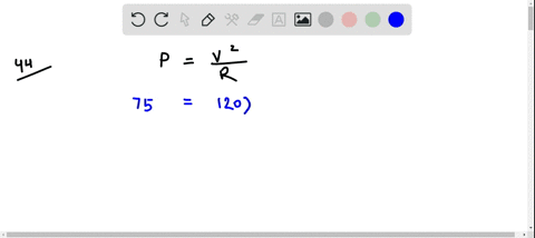 if-a-75-w-bulb-see-problem-2543-is-connected-across-a-220-mathrmv-potential-difference-as-is-used-in
