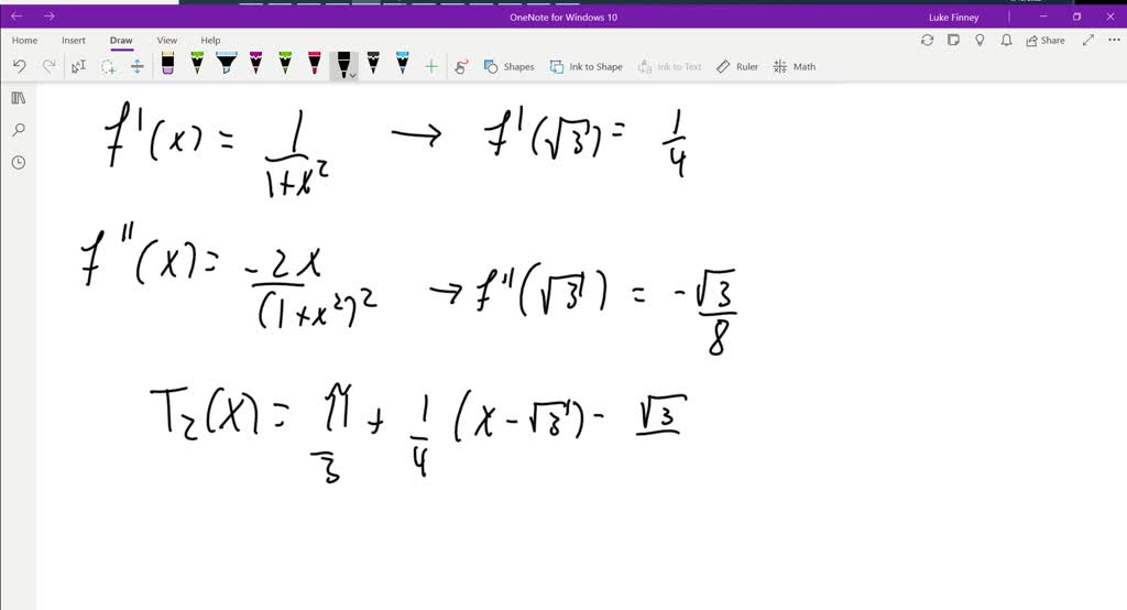 SOLVED: Examples of Taylor's formula with remainder are given in ...