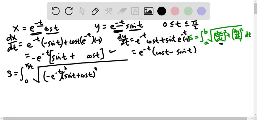 Solved Suppose A Curve Has The Parameterization R T T Cosh T A What Is The Arclength Of This Curve From 0 A T A T B Reparameterize The Curve So That The Parameter Is Arclength