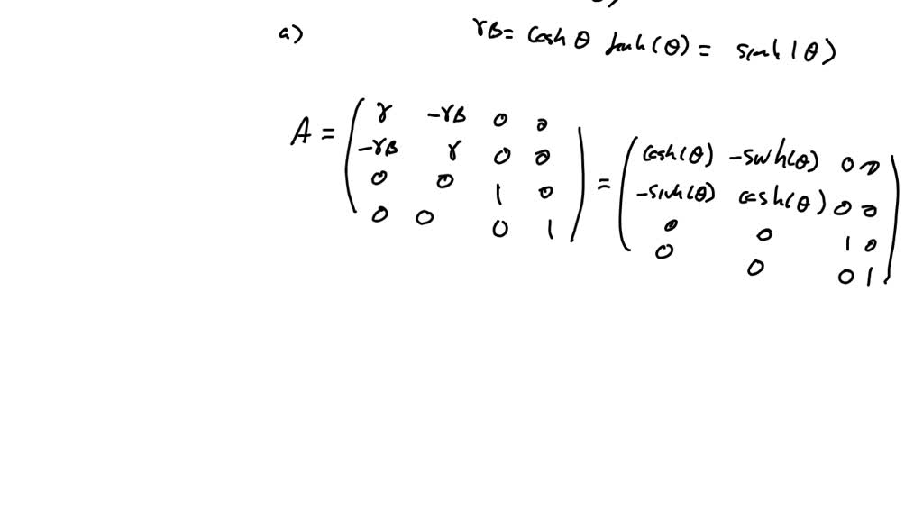 SOLVED:The parallel between rotations and Lorentz transformations is ...