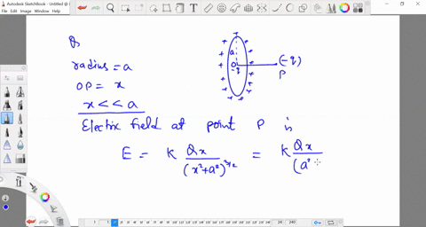 review-a-negatively-charged-particle-q-is-placed-at-the-center-of-a-uniformly-charged-ring-where-the