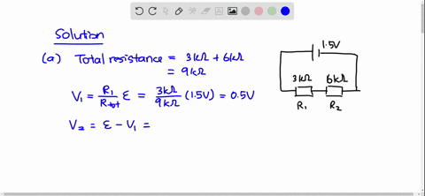 a-determine-the-potential-difference-across-each-resistor-in-the-circuit-in-figure-536-b-a-voltmeter