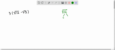 simplify-3sqrt12-sqrt3