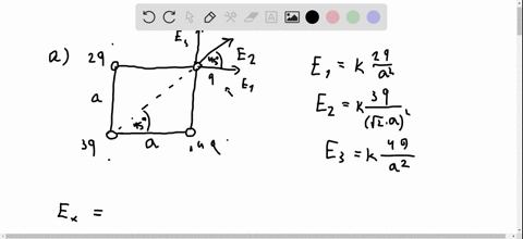 four-point-charges-are-at-the-corners-of-a-square-of-side-a-as-shown-in-figure-mathrmp-2321-a-determ