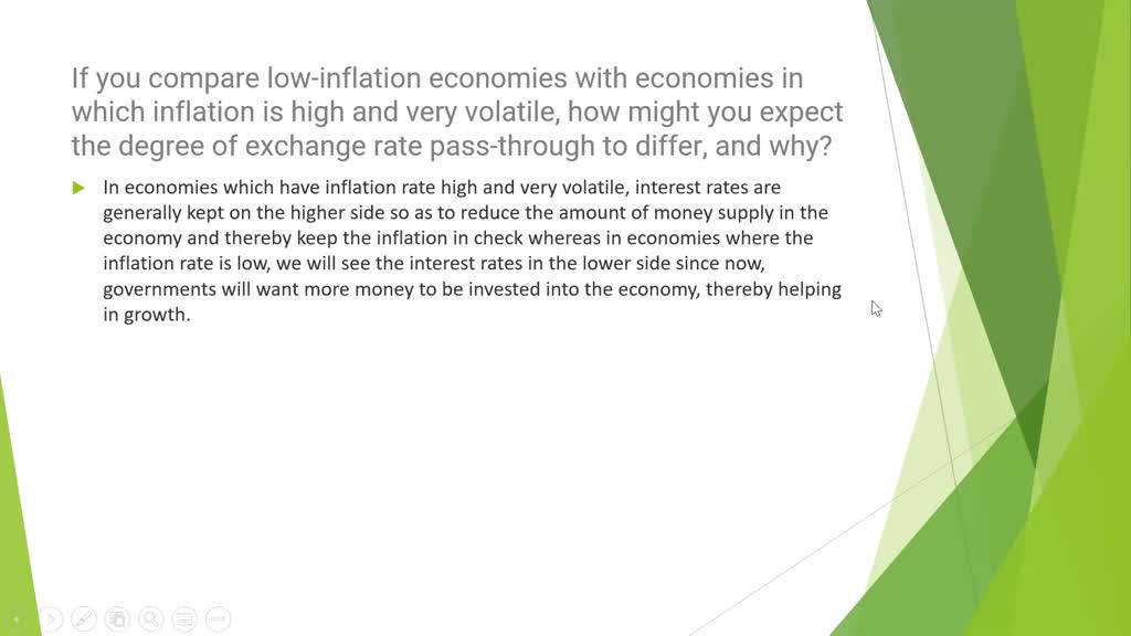 SOLVED:In Figure 14.1, the relation between money growth and inflation ...